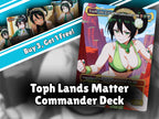 Toph Lands Matter MTG Proxy Commander Deck