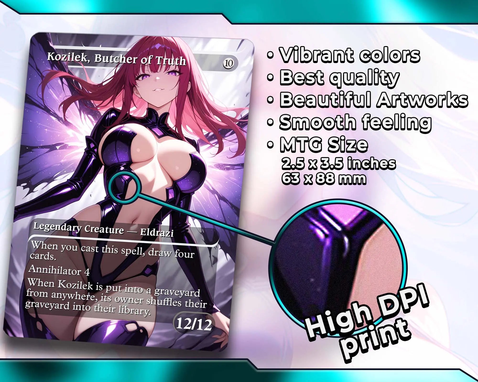 Animar +1/+1 Counters MTG Proxy Commander Deck AngelProxy