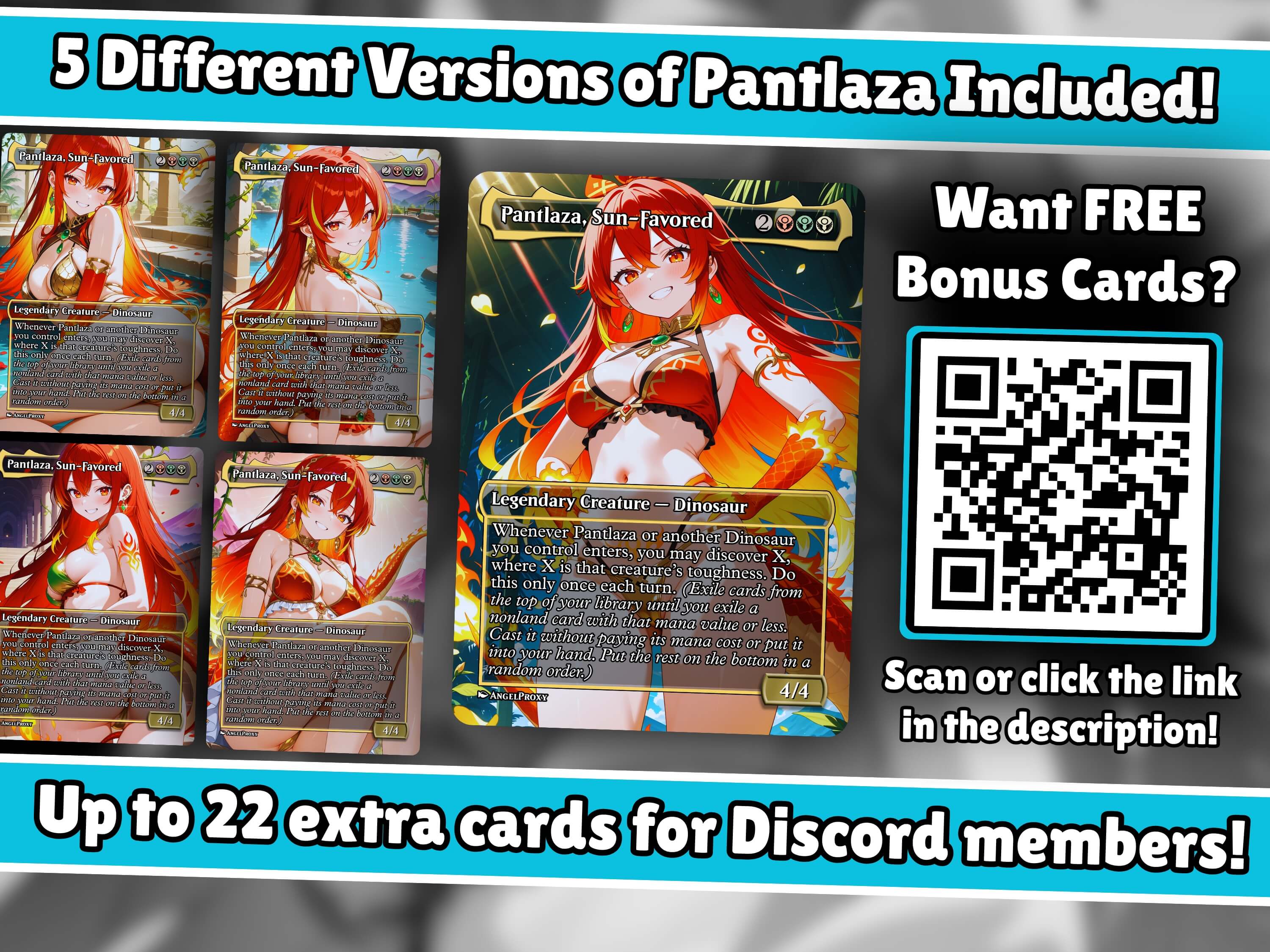 Pantlaza Dinosaurs MTG Proxy Commander Deck