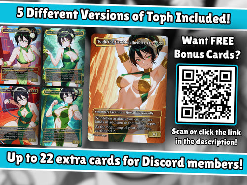 Toph Lands Matter MTG Proxy Commander Deck