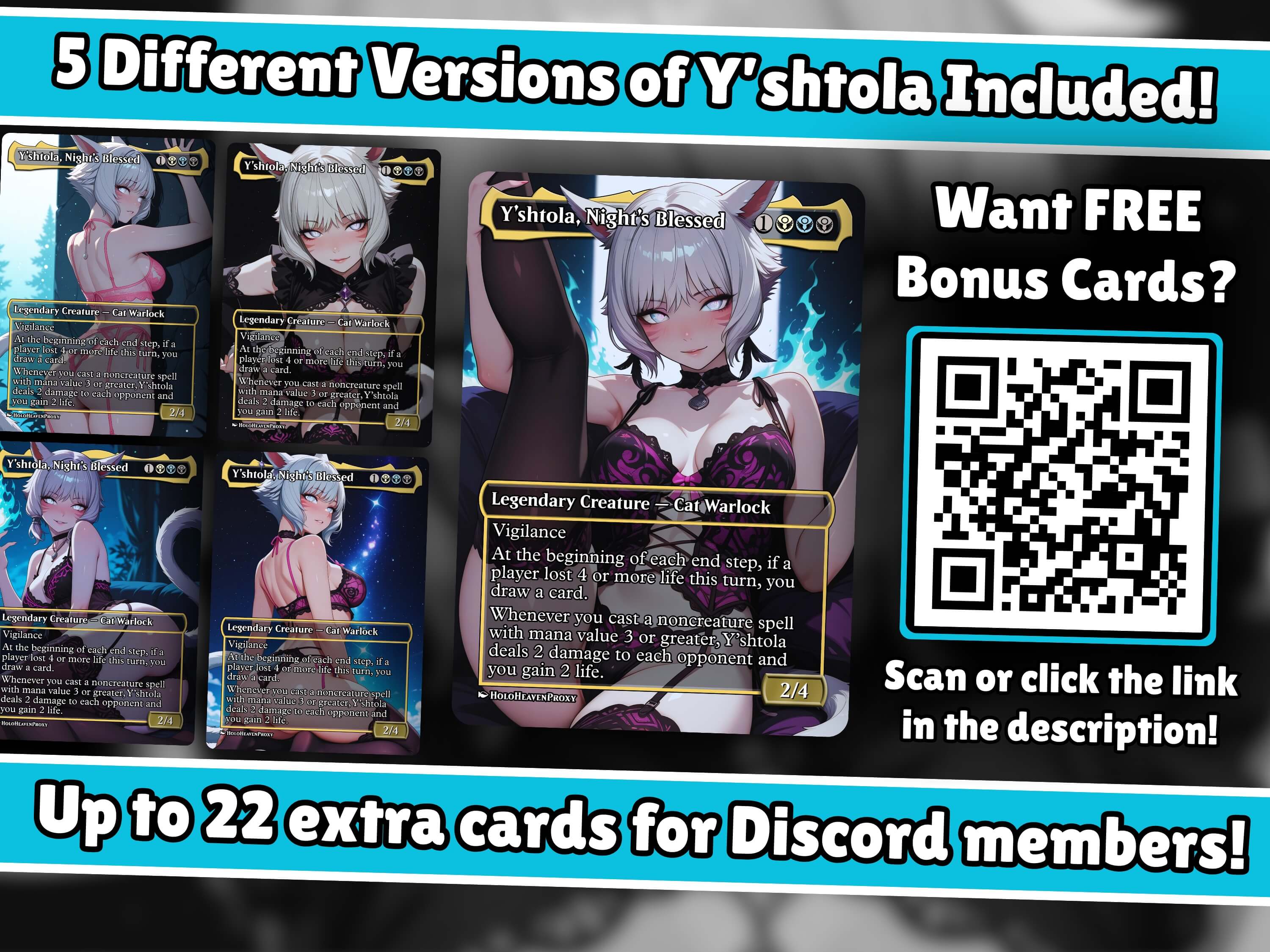 Y'shtola Control MTG Proxy Commander Deck