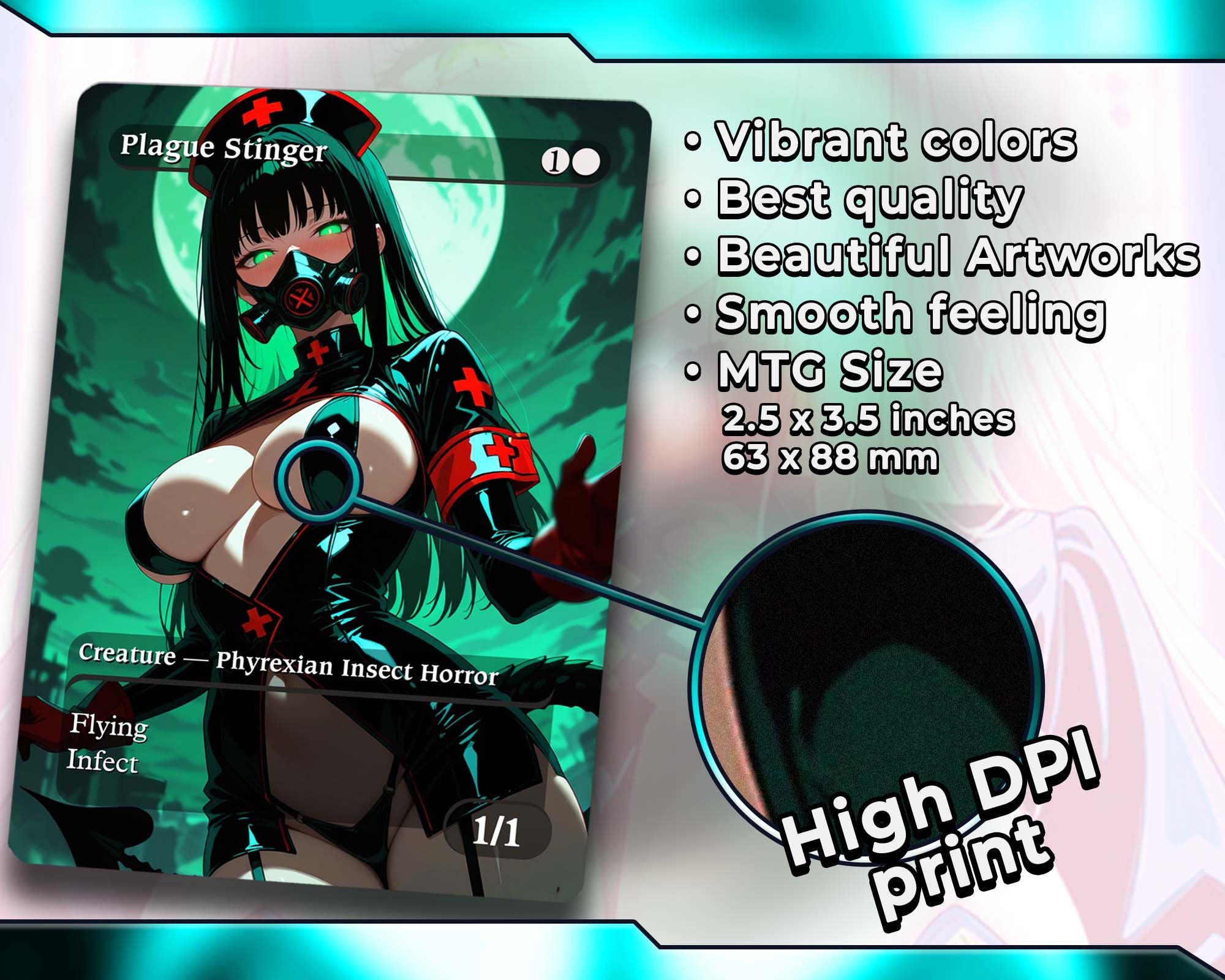 Atraxa Infect MTG Proxy Commander Deck