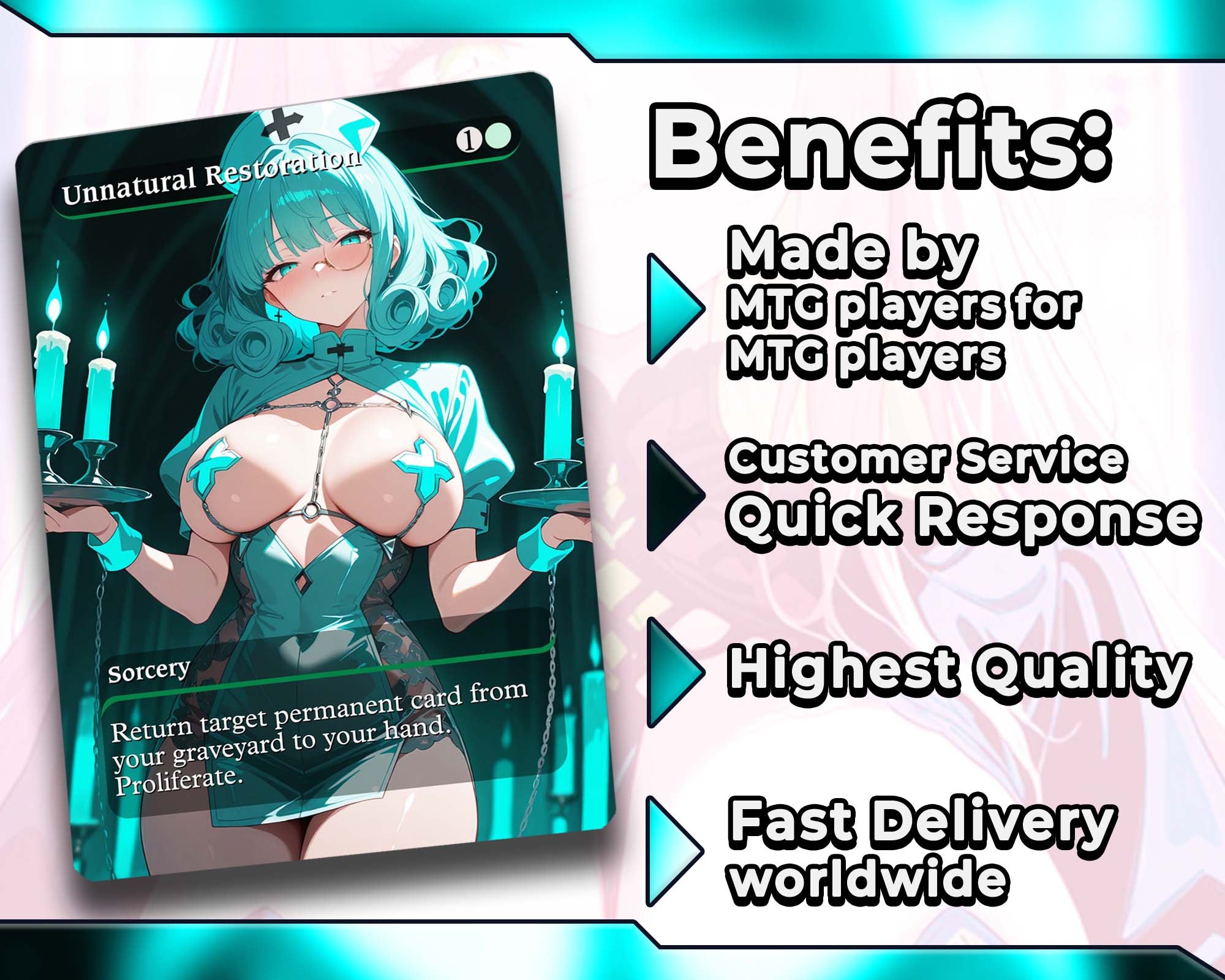 Atraxa Infect MTG Proxy Commander Deck