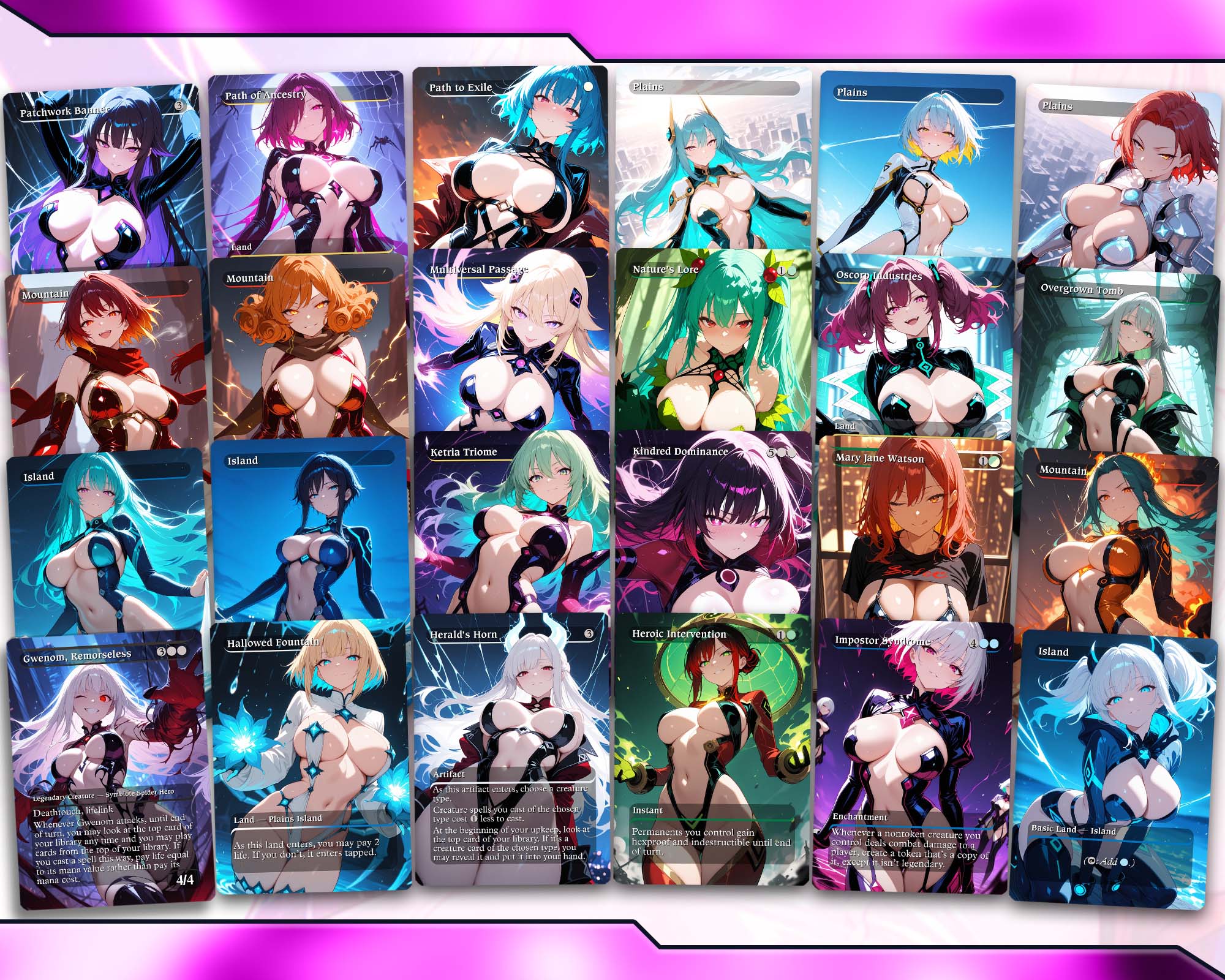 Cosmic Spider-Man MTG Proxy Commander Deck