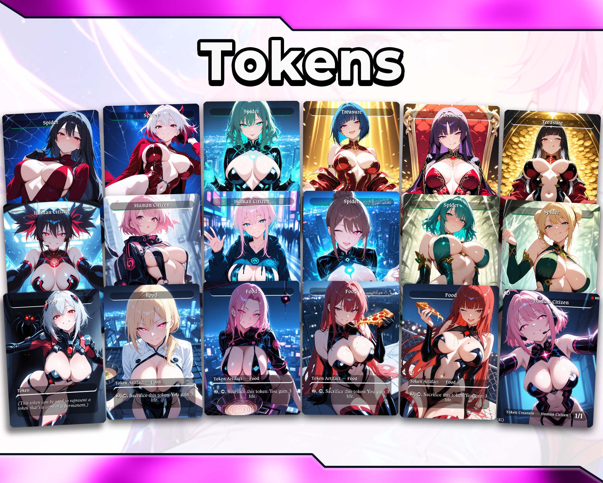 Cosmic Spider-Man MTG Proxy Commander Deck