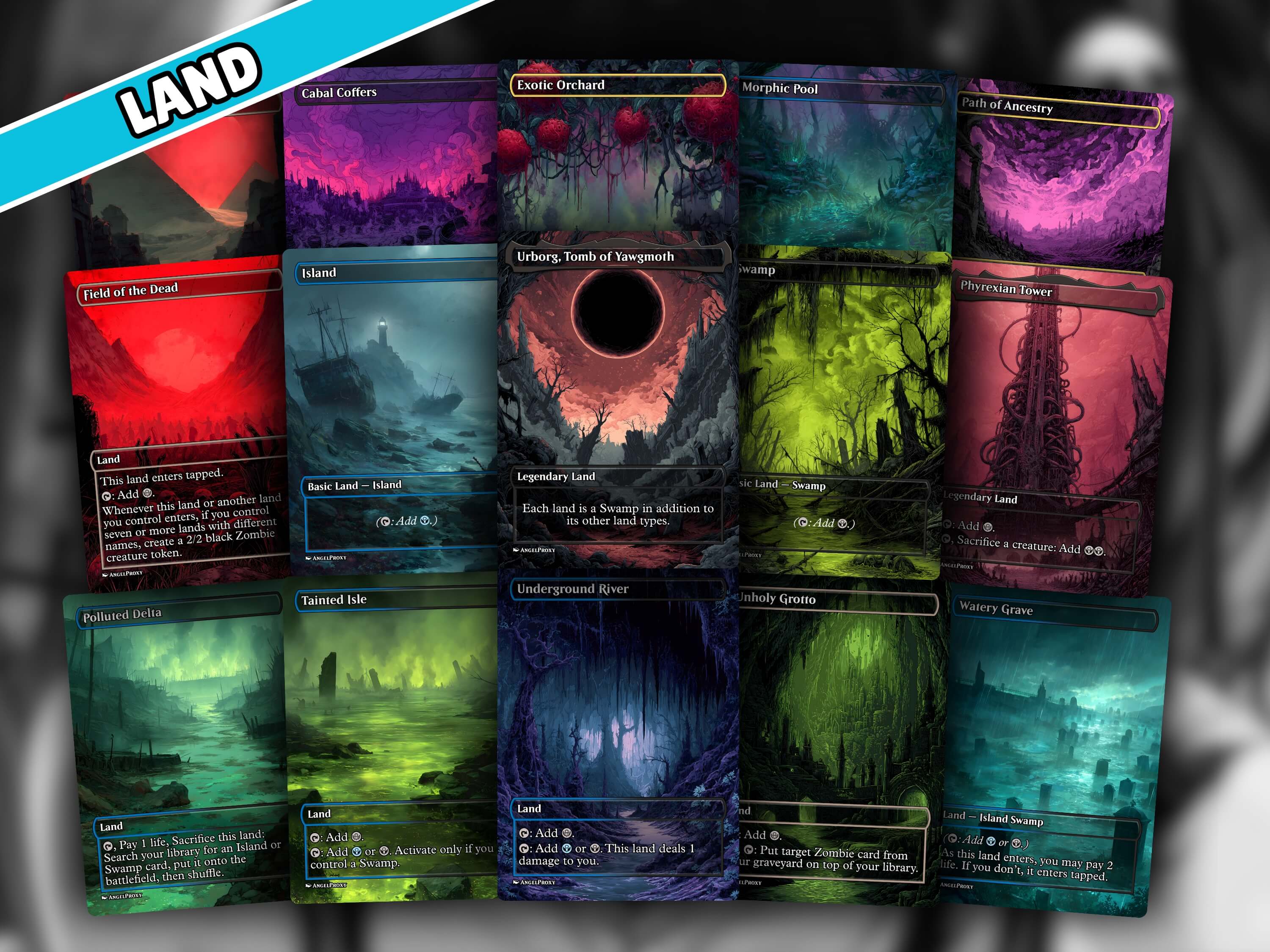 Wilhelt Zombies MTG Proxy Commander Deck