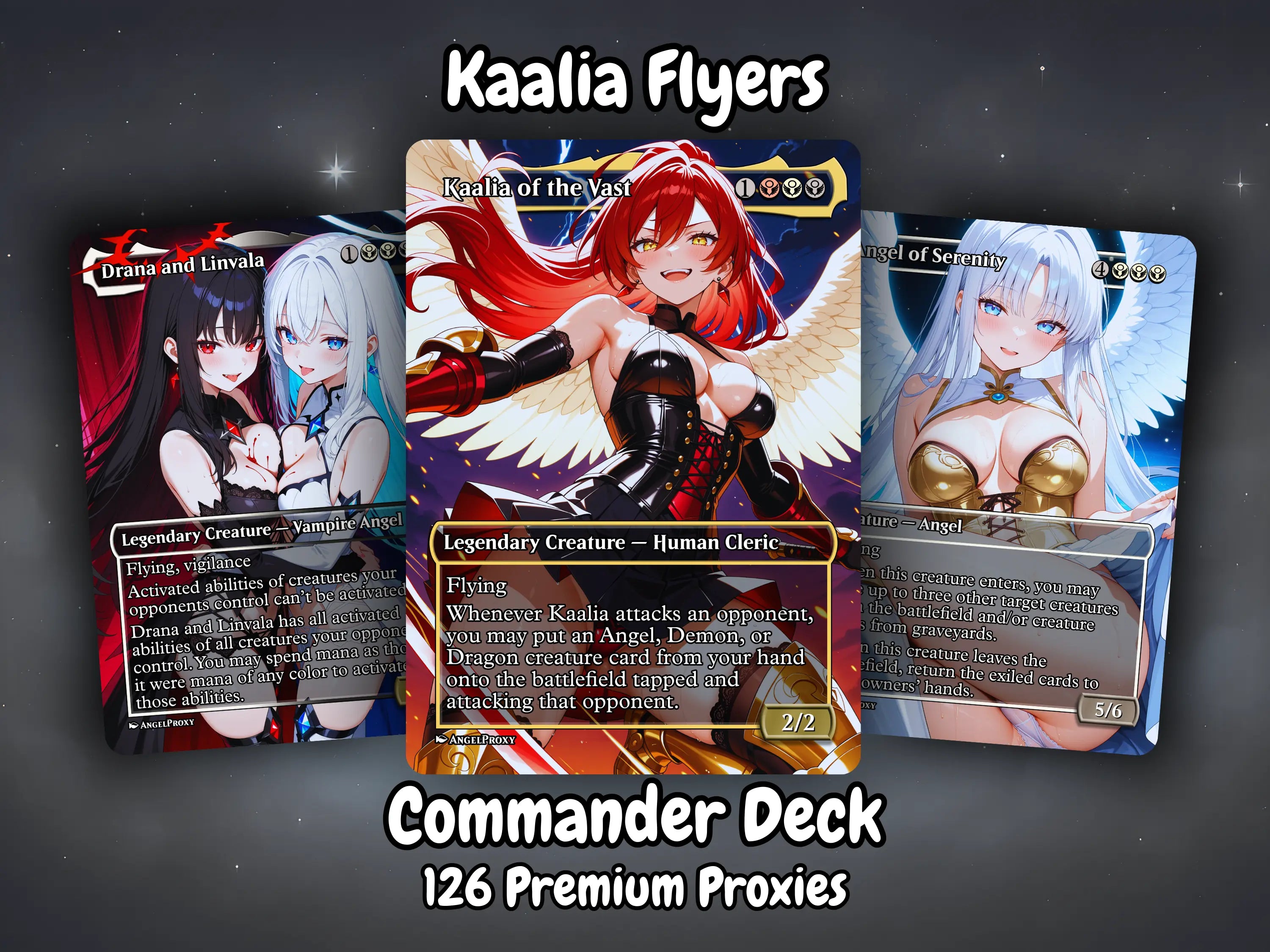 Kaalia Flyers MTG Proxy Commander Deck AngelProxy