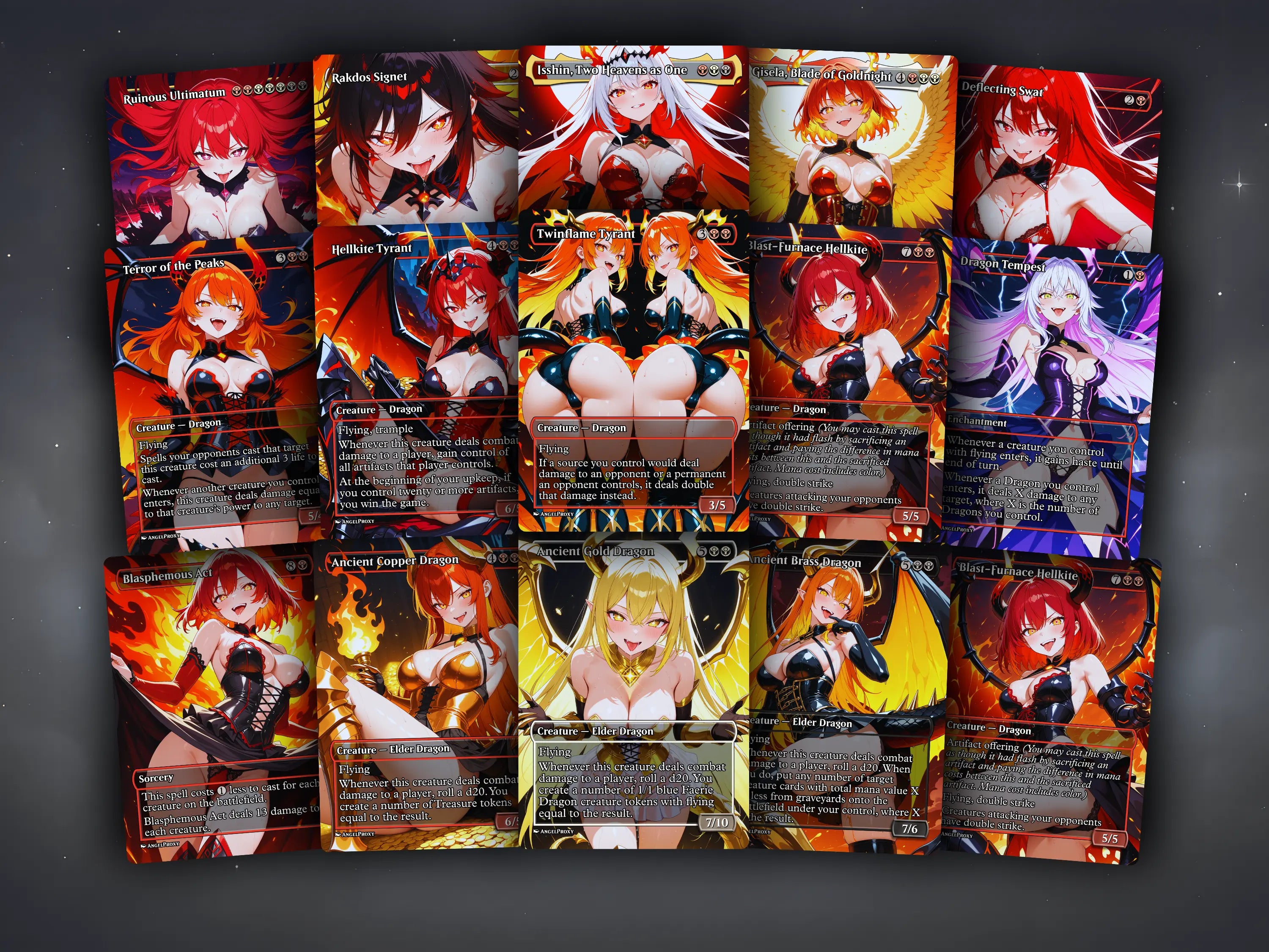 Kaalia Flyers MTG Proxy Commander Deck AngelProxy