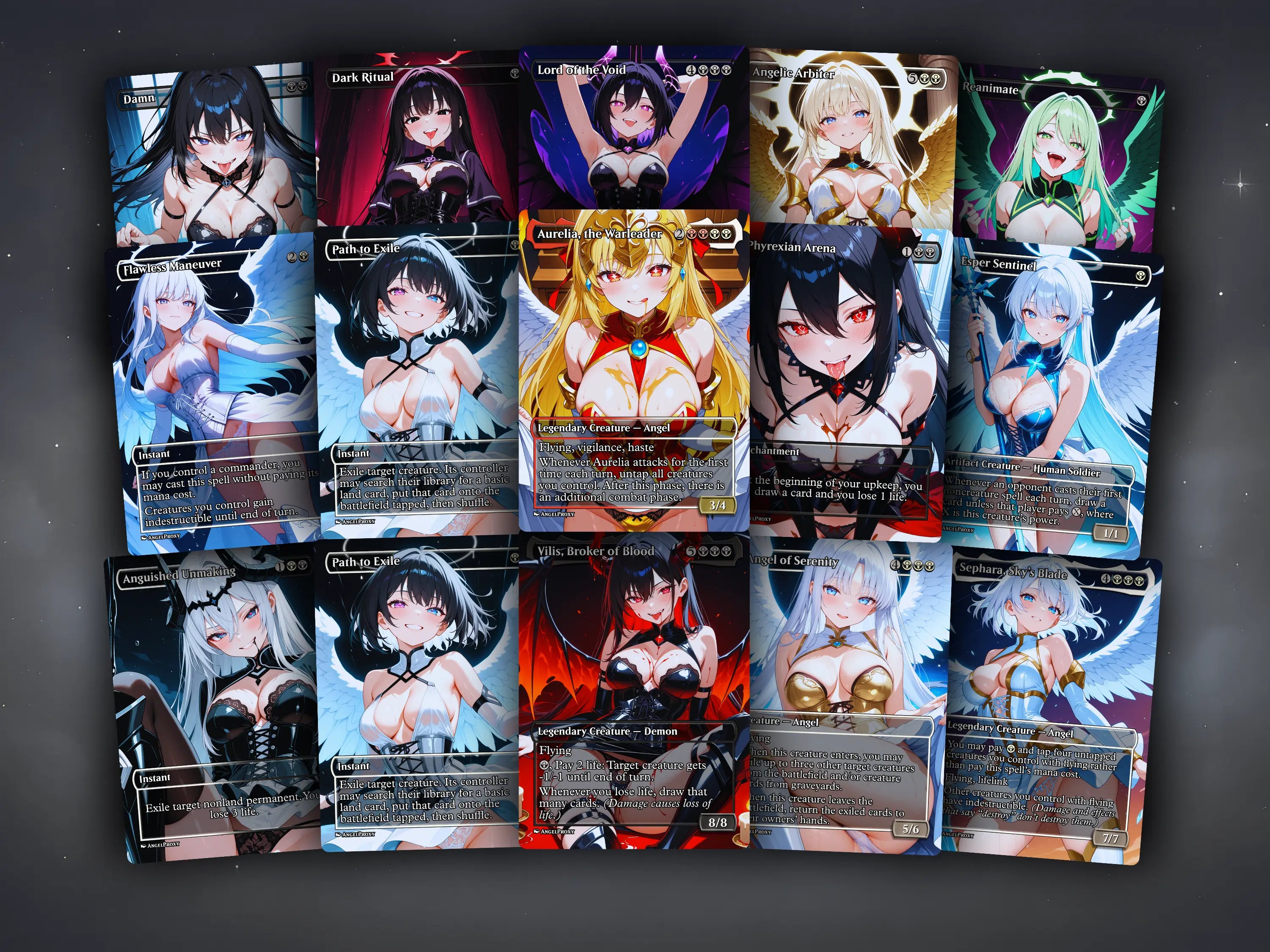 Kaalia Flyers MTG Proxy Commander Deck AngelProxy