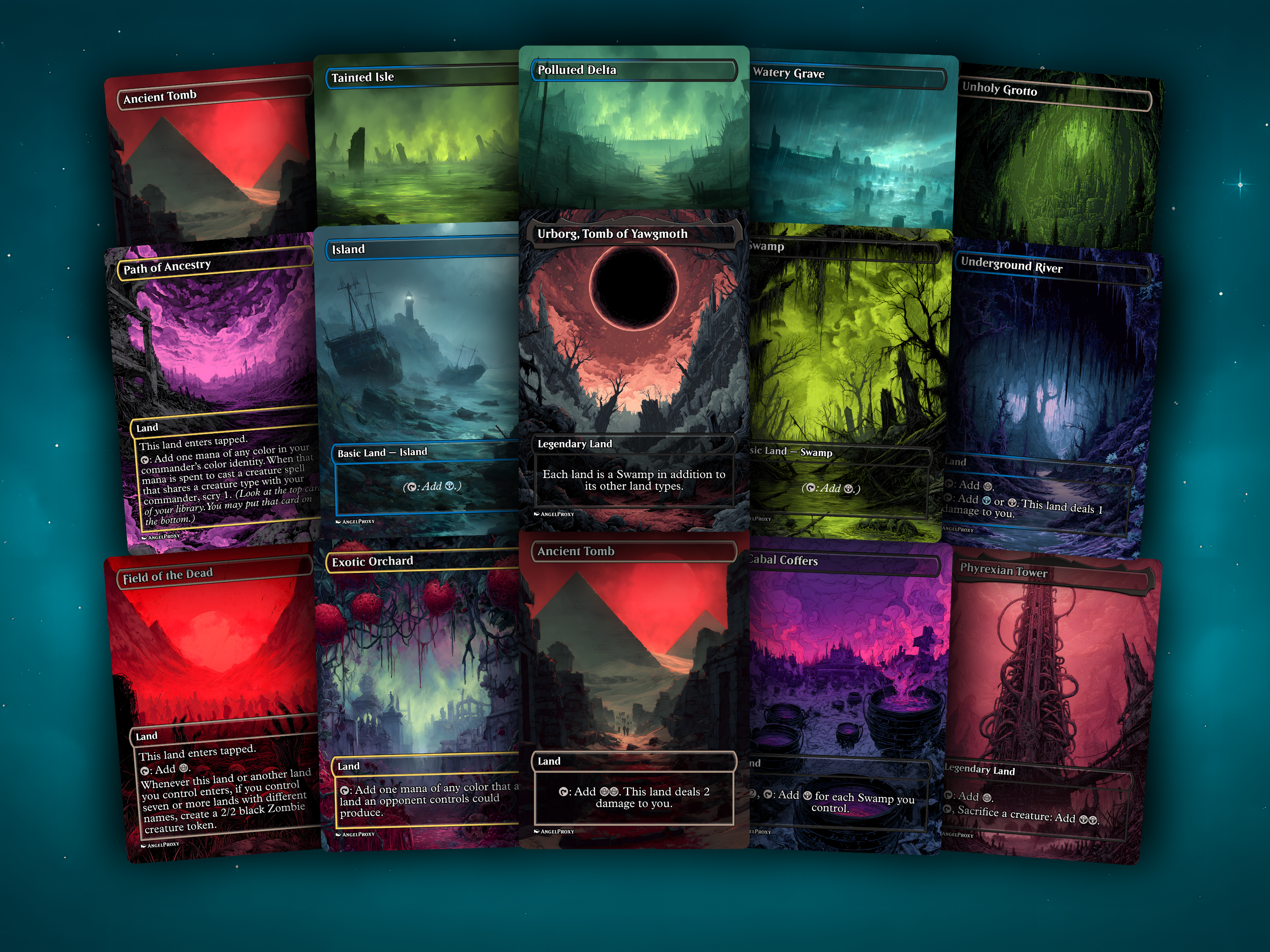 Wilhelt Zombies MTG Proxy Commander Deck