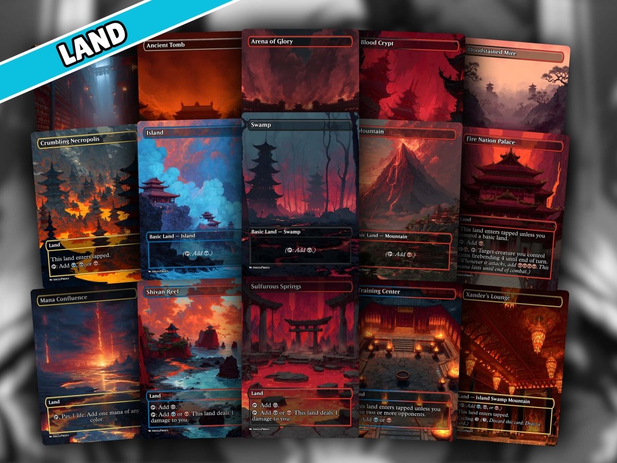 Azula Spellslinger MTG Proxy Commander Deck - AngelProxy