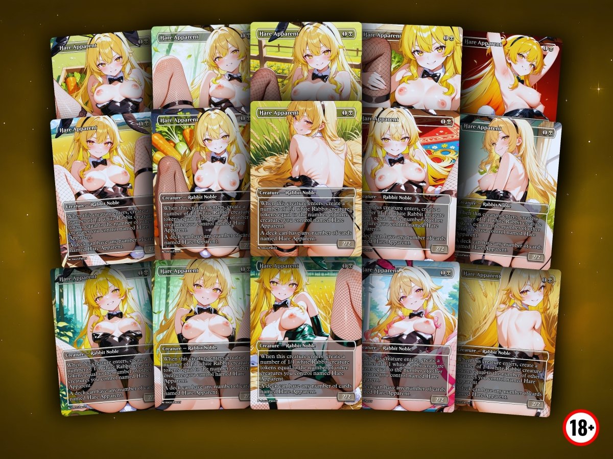 Baylen Hare Apparent NSFW MTG Proxy Commander Deck - AngelProxy