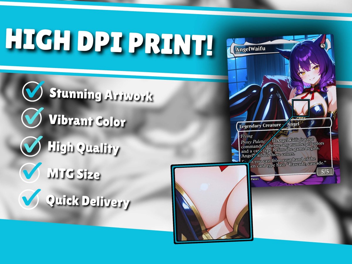 Bello Ahegao NSFW MTG Proxy Commander Deck - AngelProxy