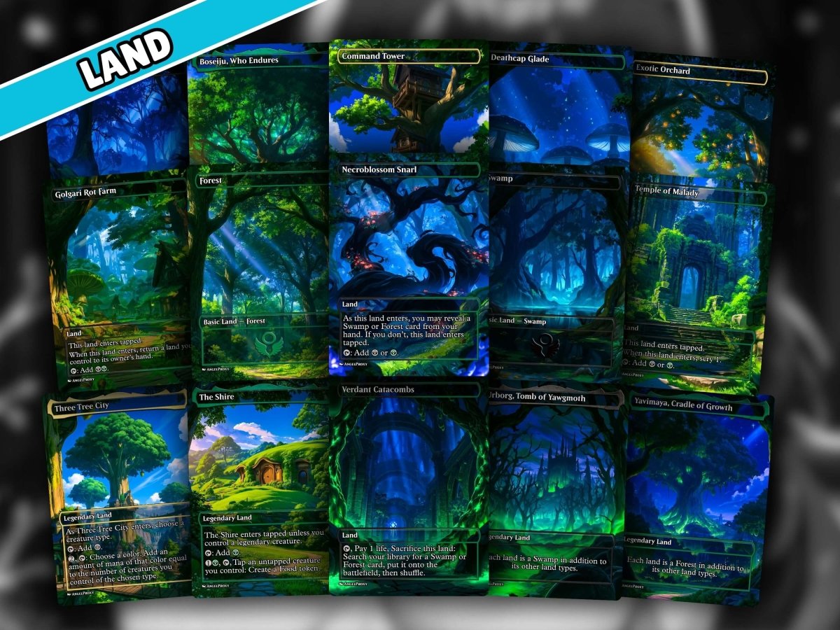 Chatterfang Squirrels NSFW MTG Proxy Commander Deck - AngelProxy