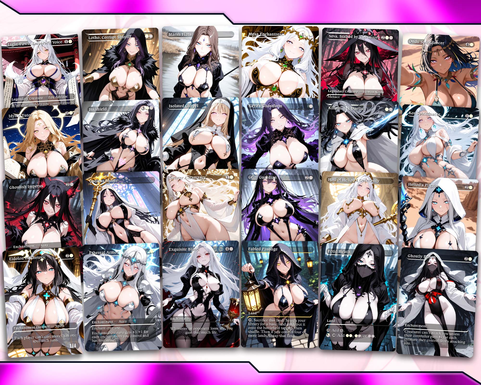 Eriette Auras MTG Proxy Commander Deck - AngelProxy