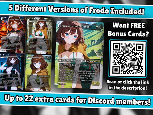 Frodo & Sam Lifegain MTG Proxy Commander Deck - AngelProxy