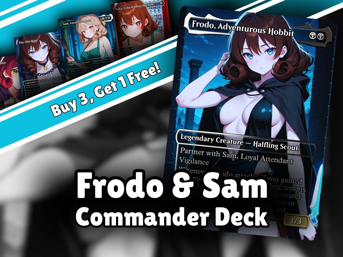 Frodo & Sam Lifegain MTG Proxy Commander Deck - AngelProxy