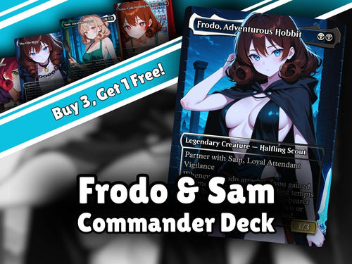 Frodo & Sam Lifegain MTG Proxy Commander Deck - AngelProxy