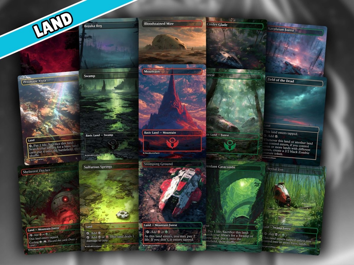 Hearthhull Lands Matter MTG Proxy Commander Deck - AngelProxy
