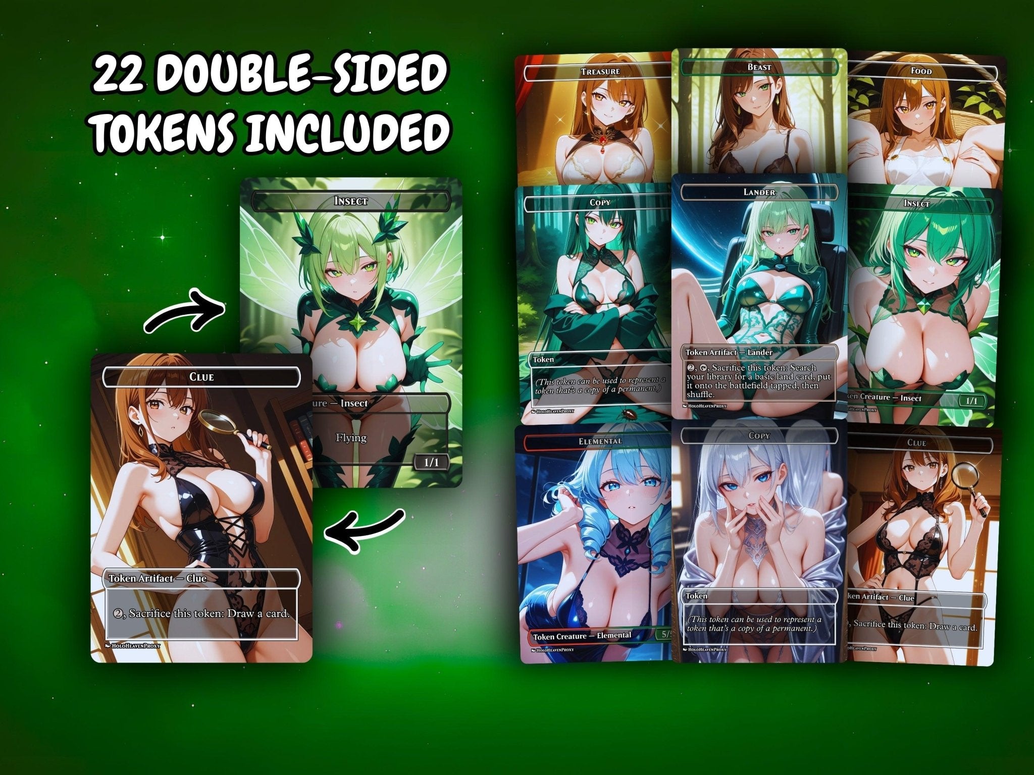 Hearthhull Lands Matter MTG Proxy Commander Deck - AngelProxy