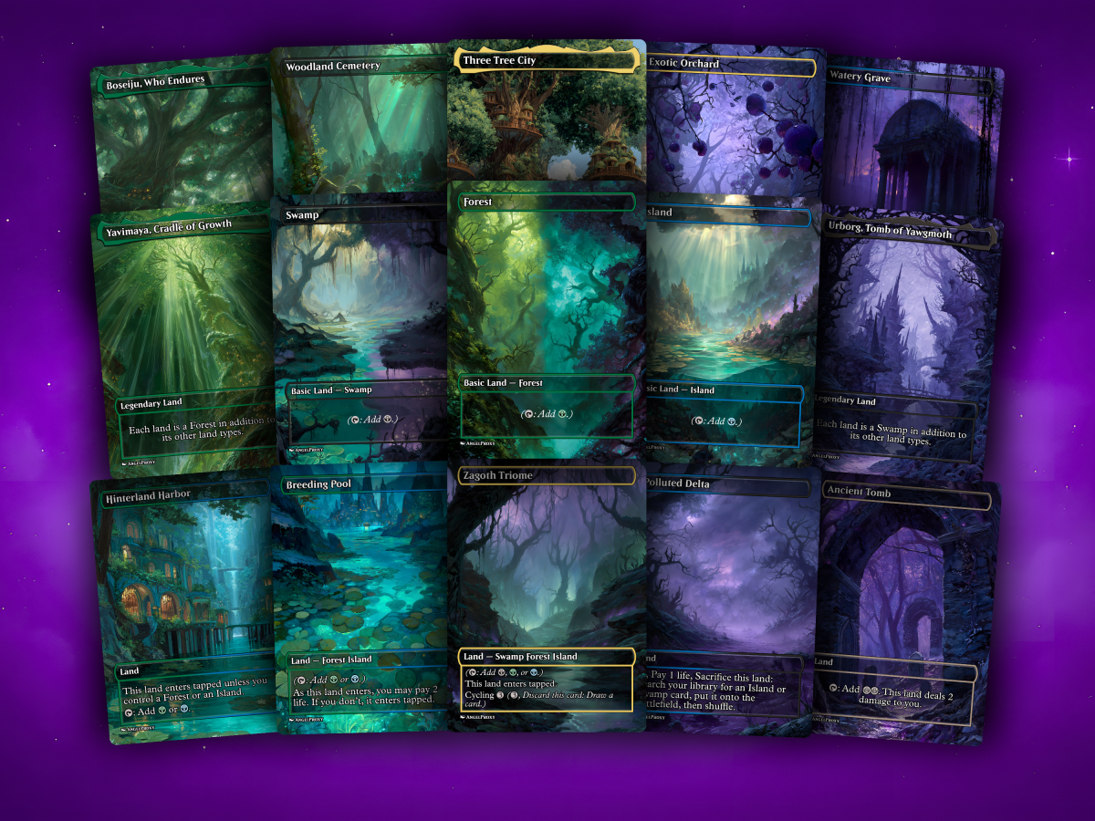 Maralen Faeries NSFW MTG Proxy Commander Deck - AngelProxy