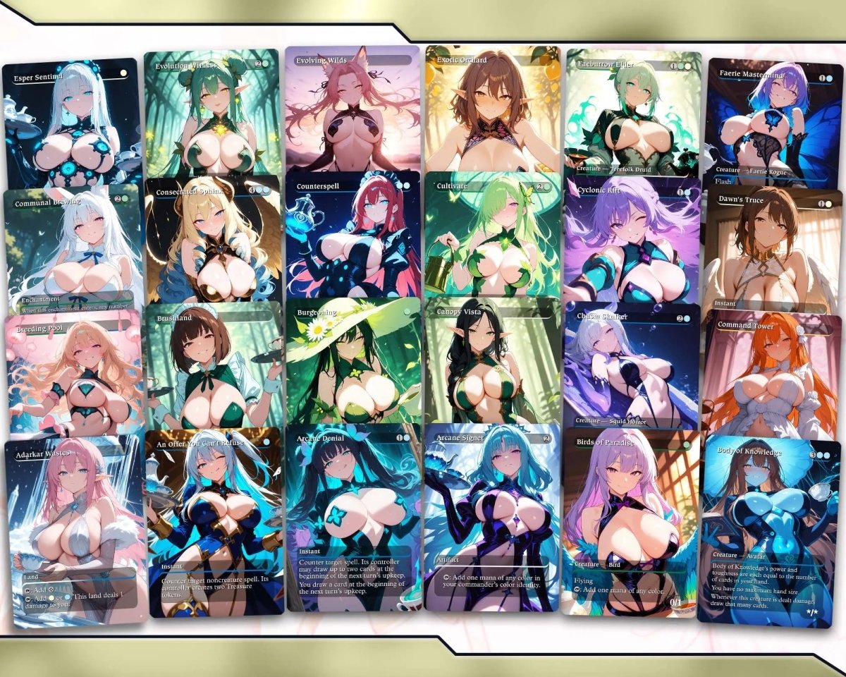 Ms. Bumbleflower Group Hug MTG Proxy Commander Deck - AngelProxy