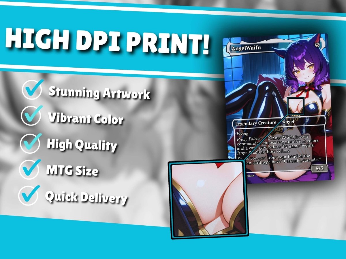 Rin and Seri NSFW MTG Proxy Commander Deck - AngelProxy