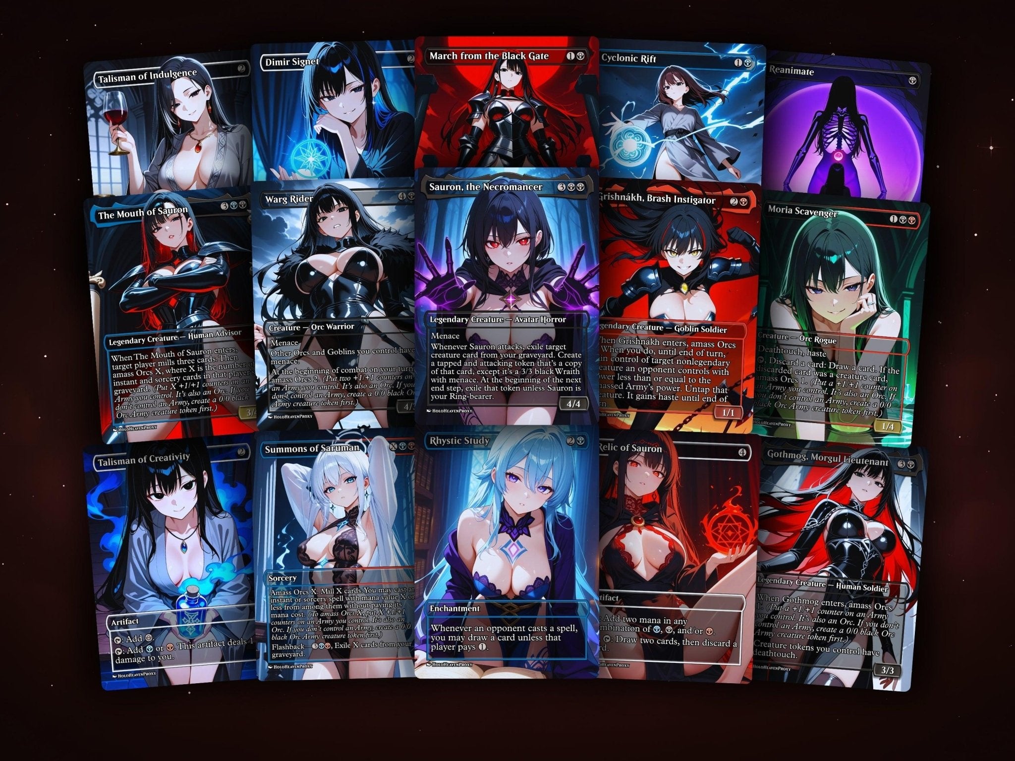 Sauron MTG Proxy Commander Deck - AngelProxy