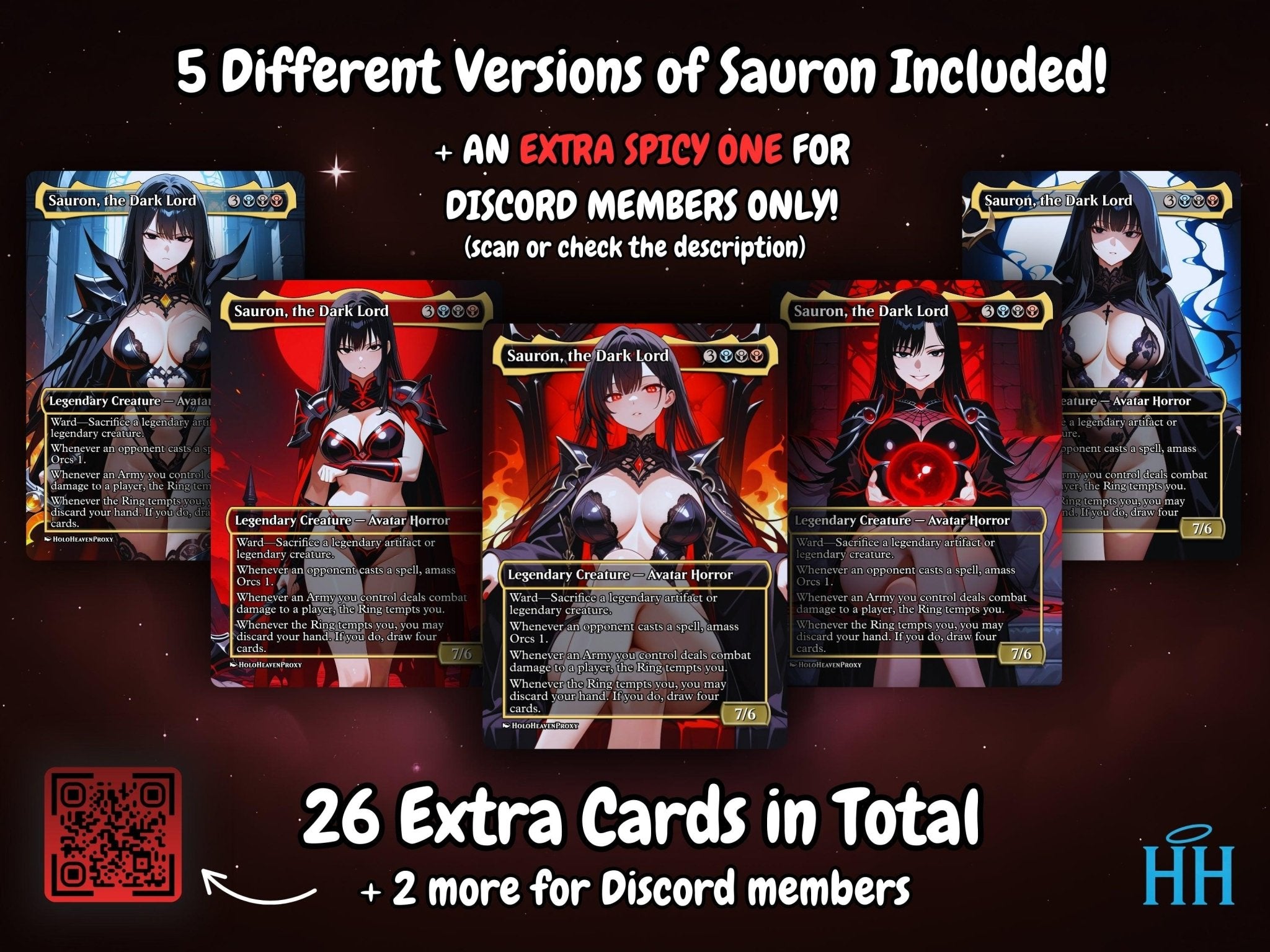 Sauron MTG Proxy Commander Deck - AngelProxy