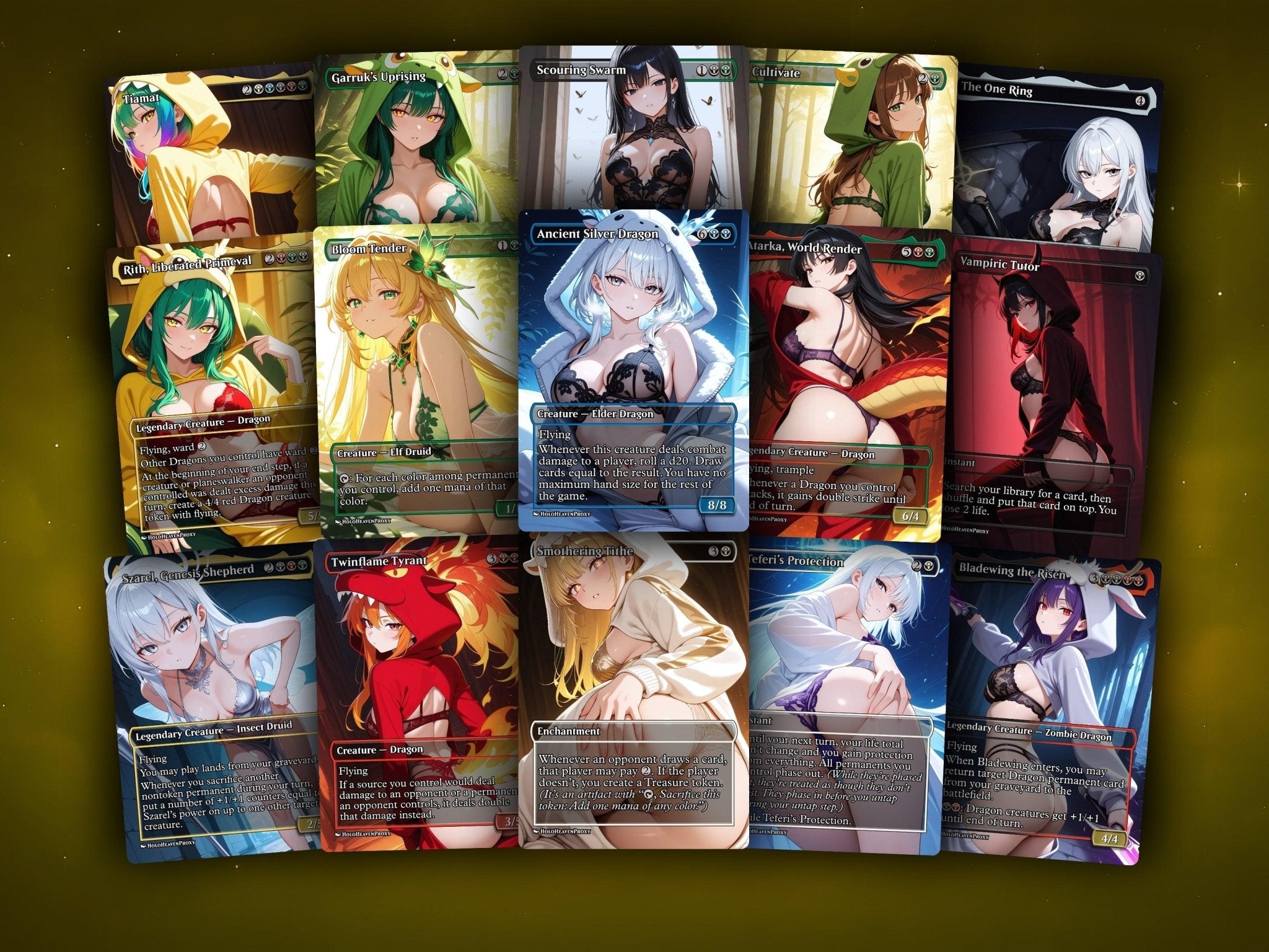 The Ur Dragon Tribal MTG Proxy Commander Deck - AngelProxy